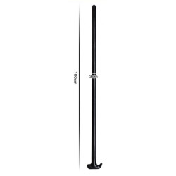 FUKR Gode long Mega Snake 100 x 3cm Noir